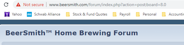 BeerSmith not secure.PNG
